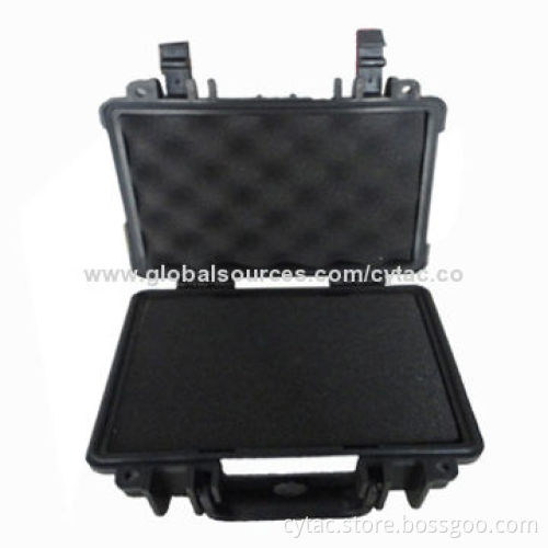 waterproof hard hand gun case with Padlock compatible